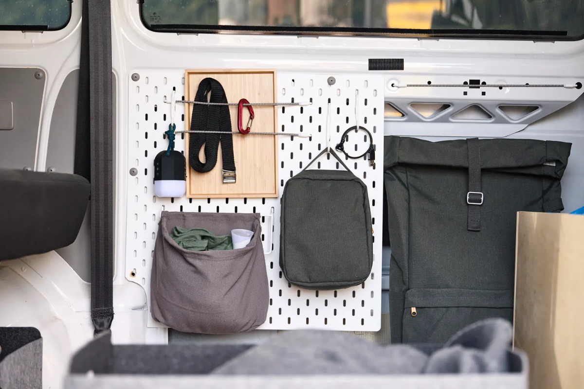 IKEA vanlife intérieur