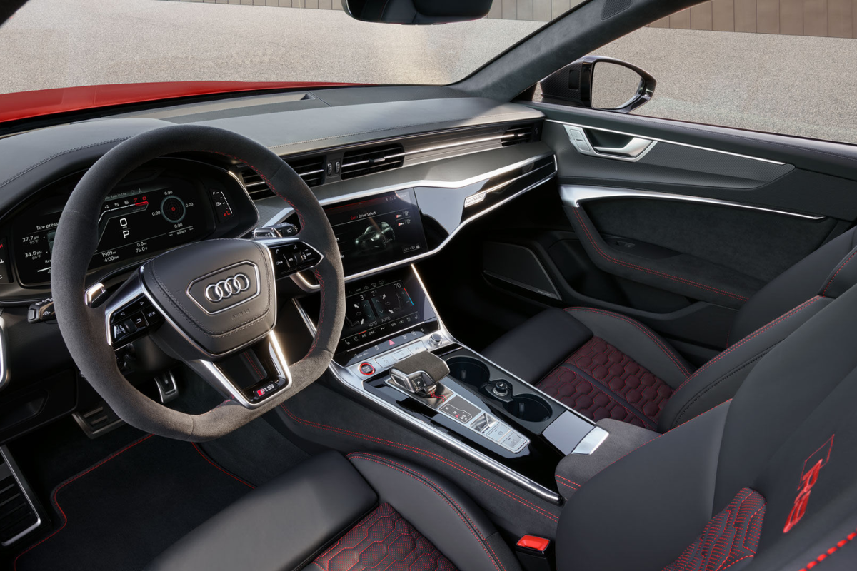Audi RS6 2025 design intérieur