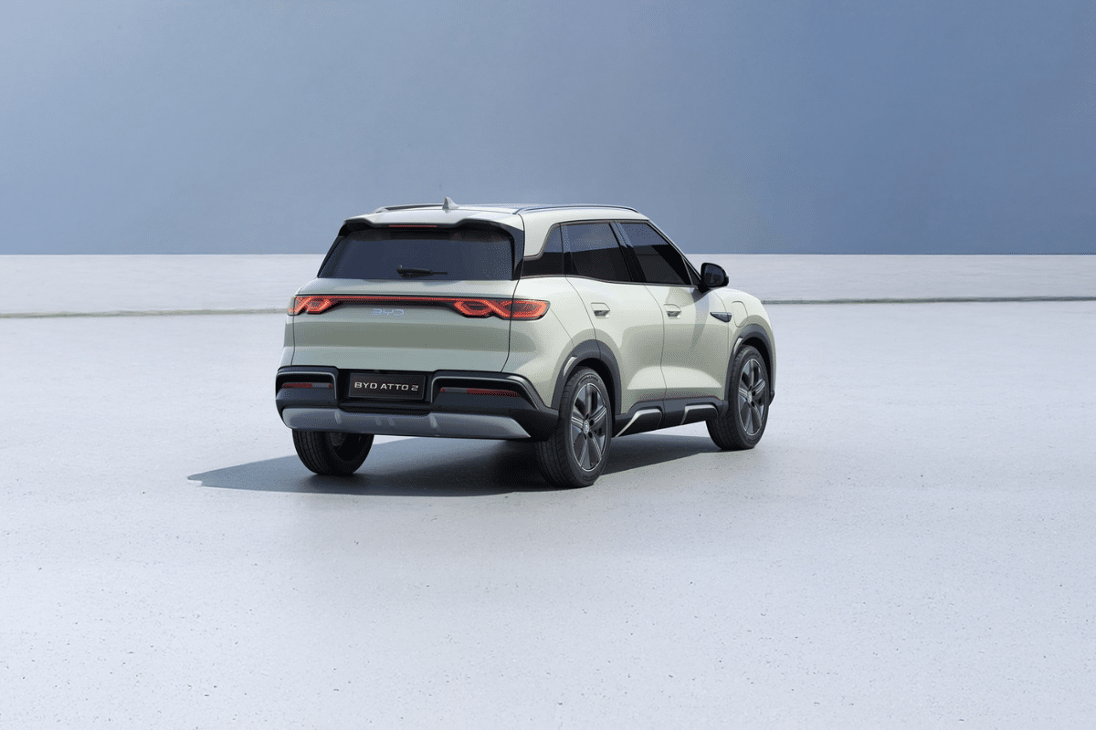 BYD Atto 2 vu arrière