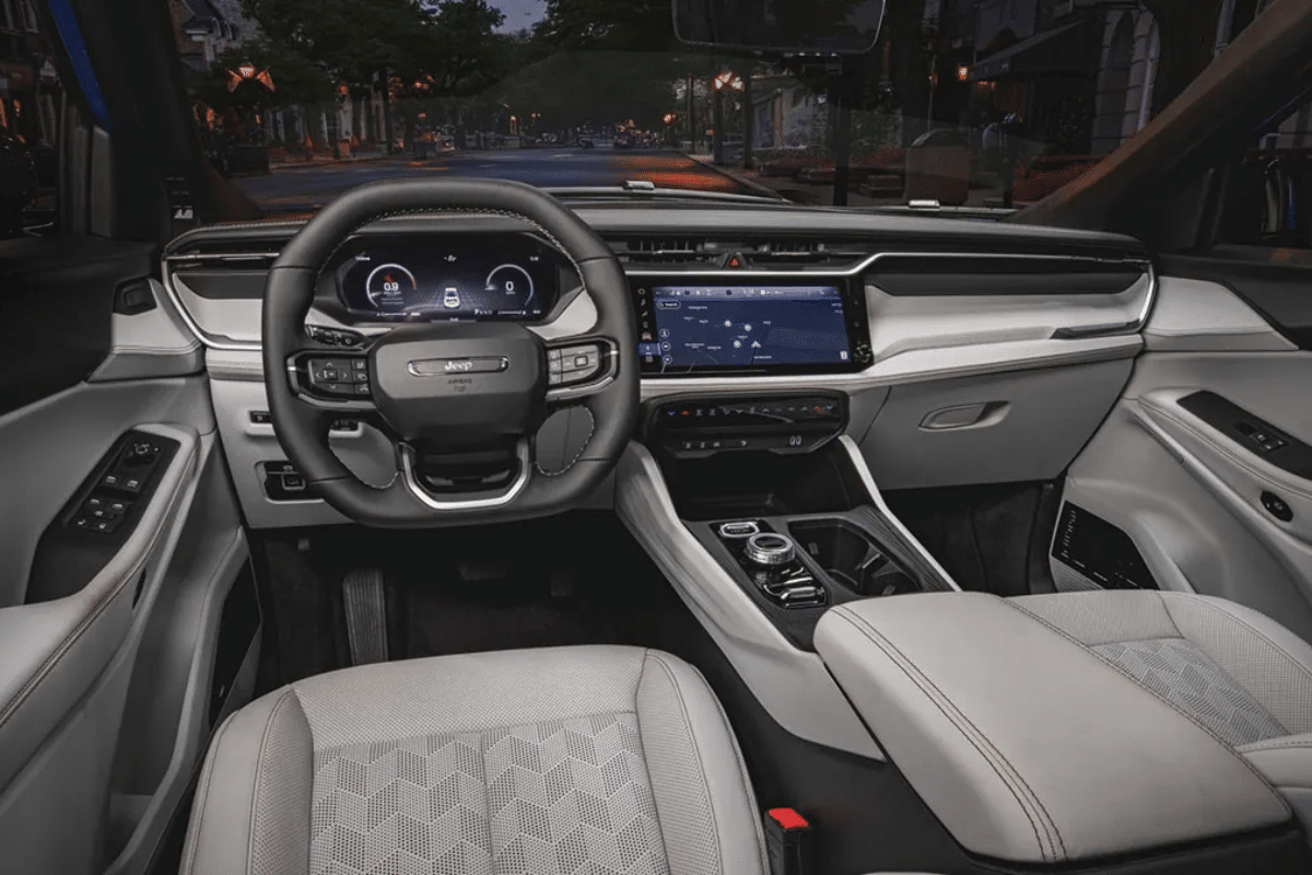 Jeep Cherokee design intérieur
