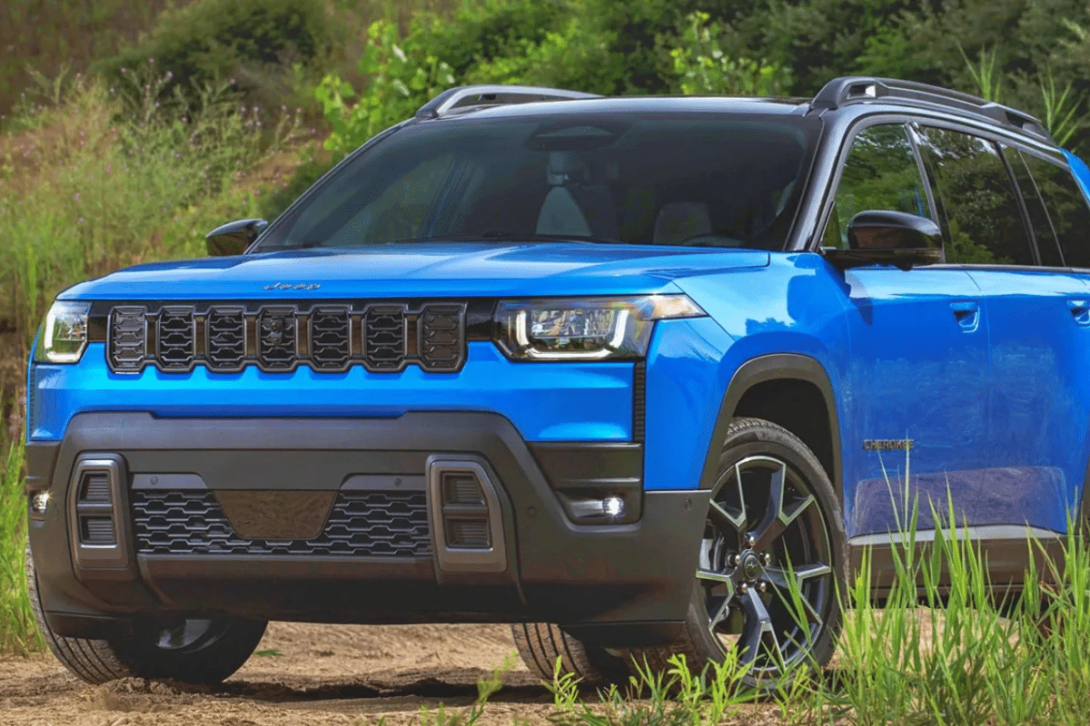 Jeep Cherokee design extérieur