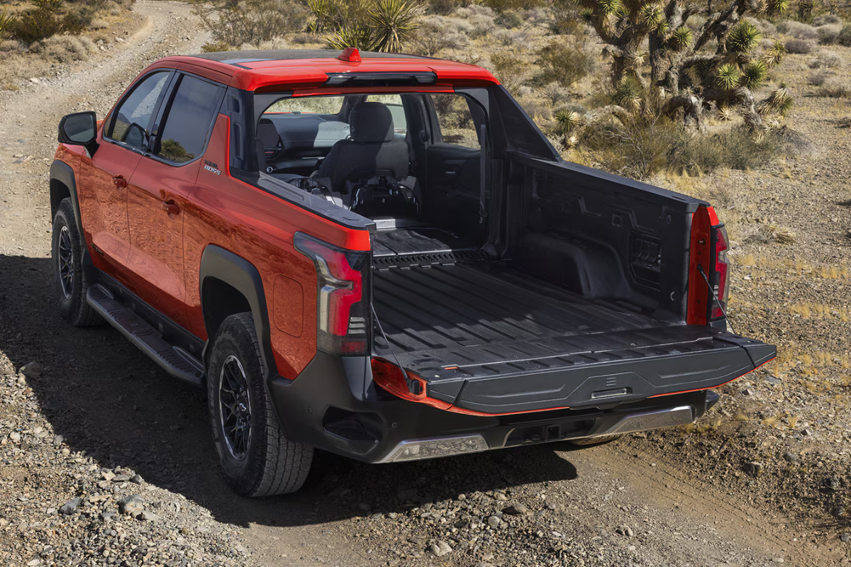 Chevrolet Silverado EV vu arrière