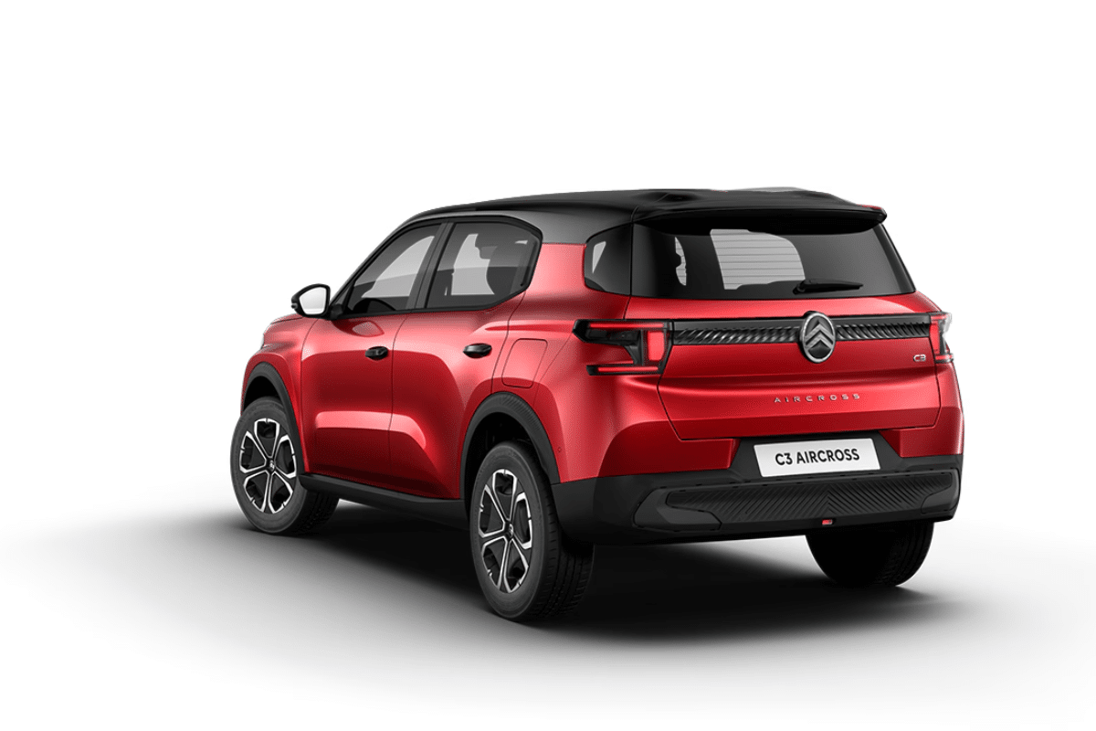 Citroën C3 Aircross vu arrière