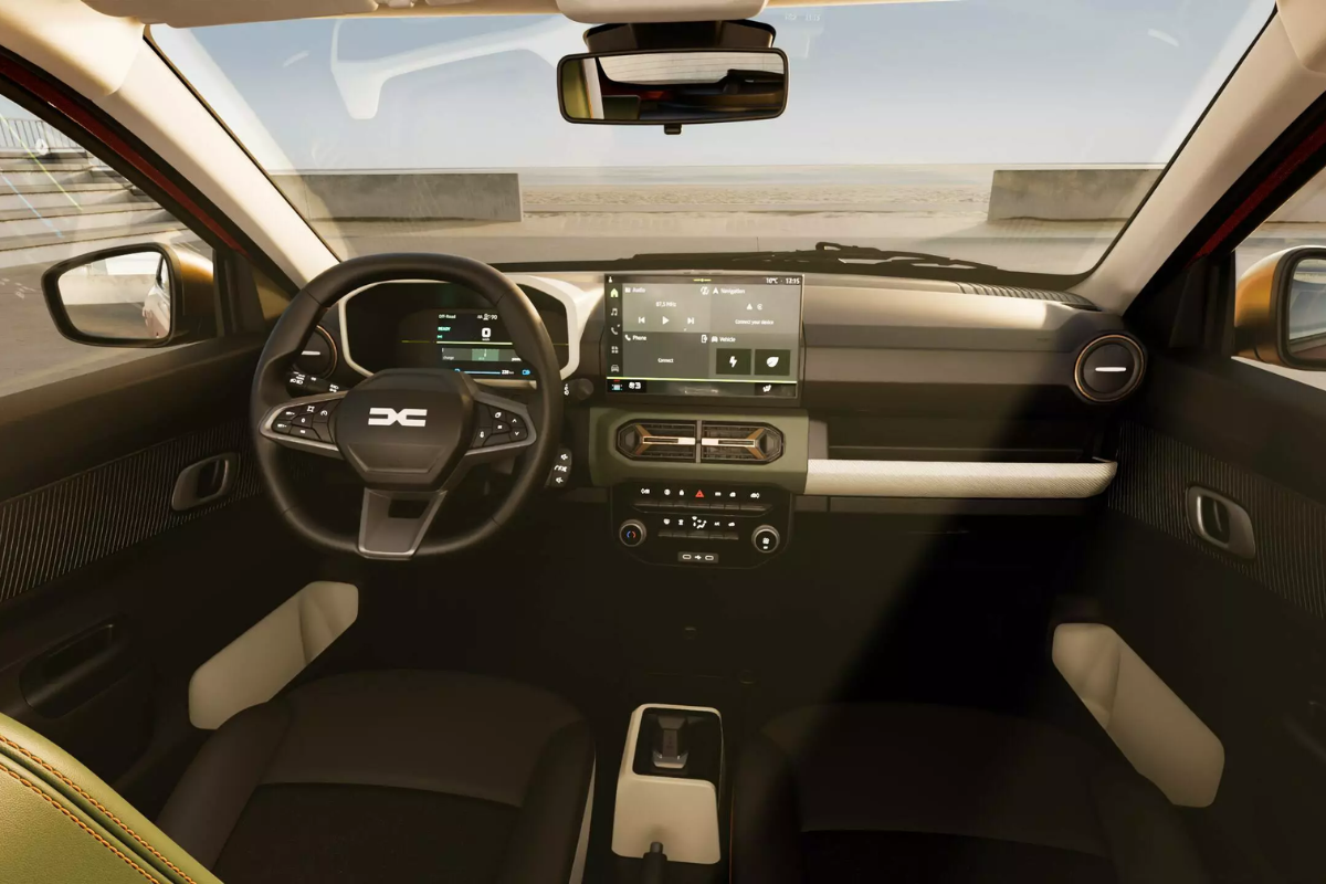 Dacia Spring design intérieur