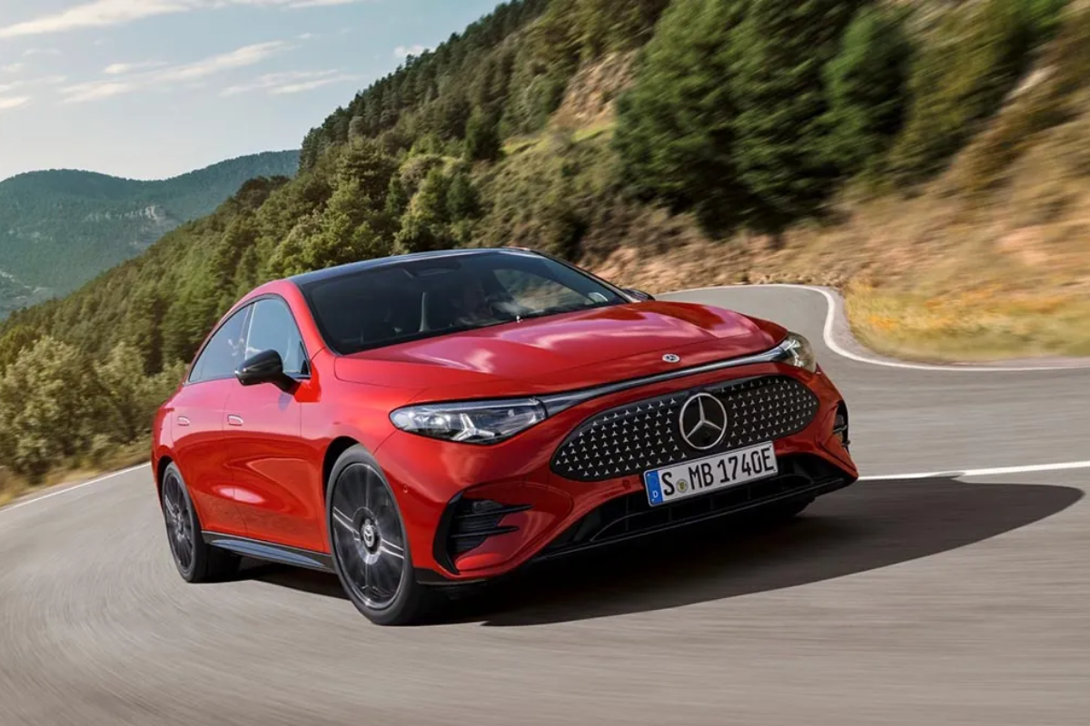 Mercedes CLA électrique design extérieur