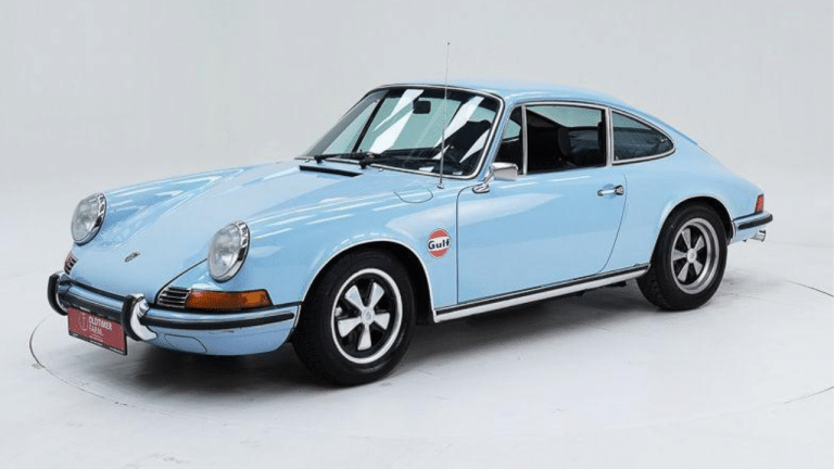 Cette Porsche 911 Ölklappe de 1972 cache un détail rare que les collectionneurs s’arrachent et elle est à vendre