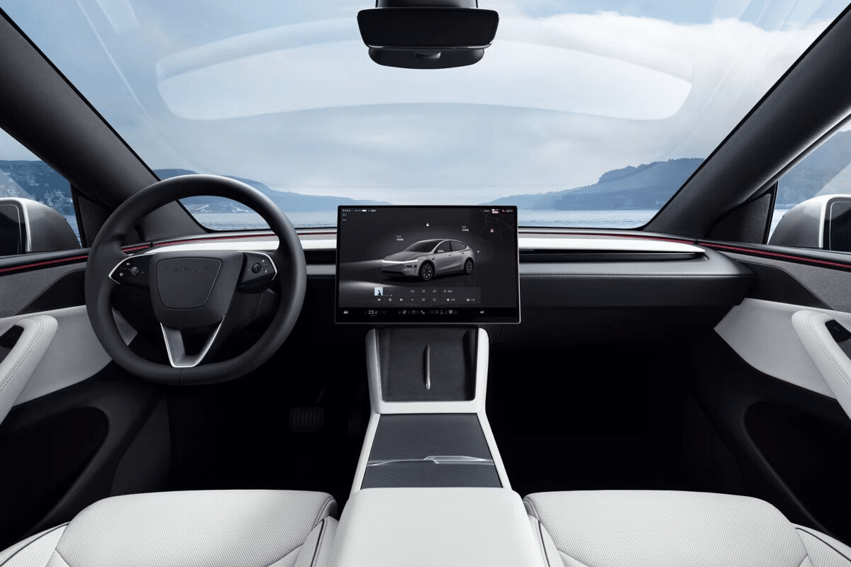 Tesla Model Y L design intérieur