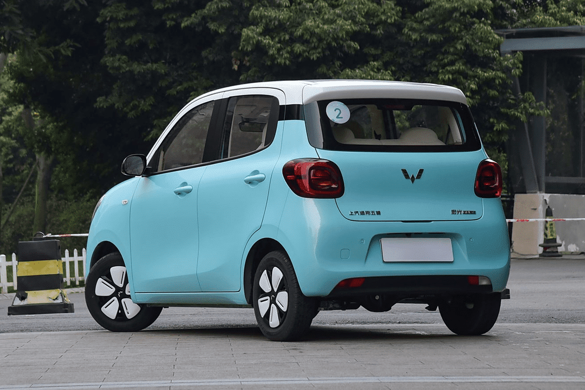 Wuling Hongguang Mini EV vu arrière
