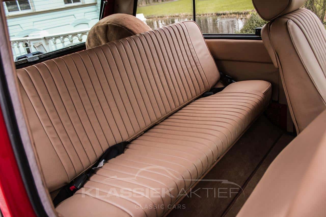 LAND ROVER Range Rover Classic - 1976 vue banquette