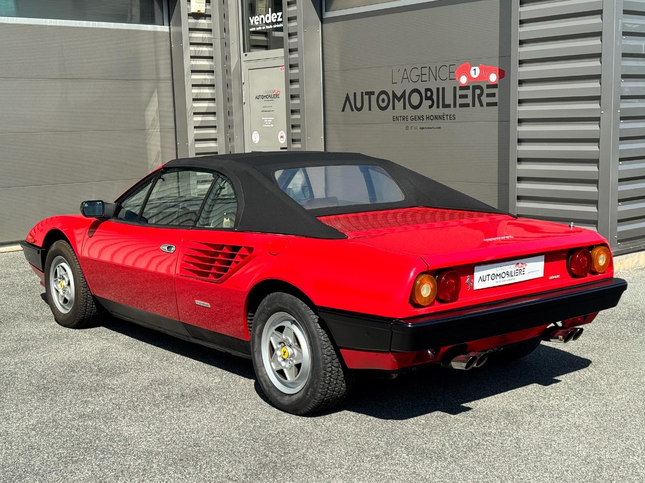 FERRARI Mondial Cabriolet 3.0 V8 - 1985 vue derrière