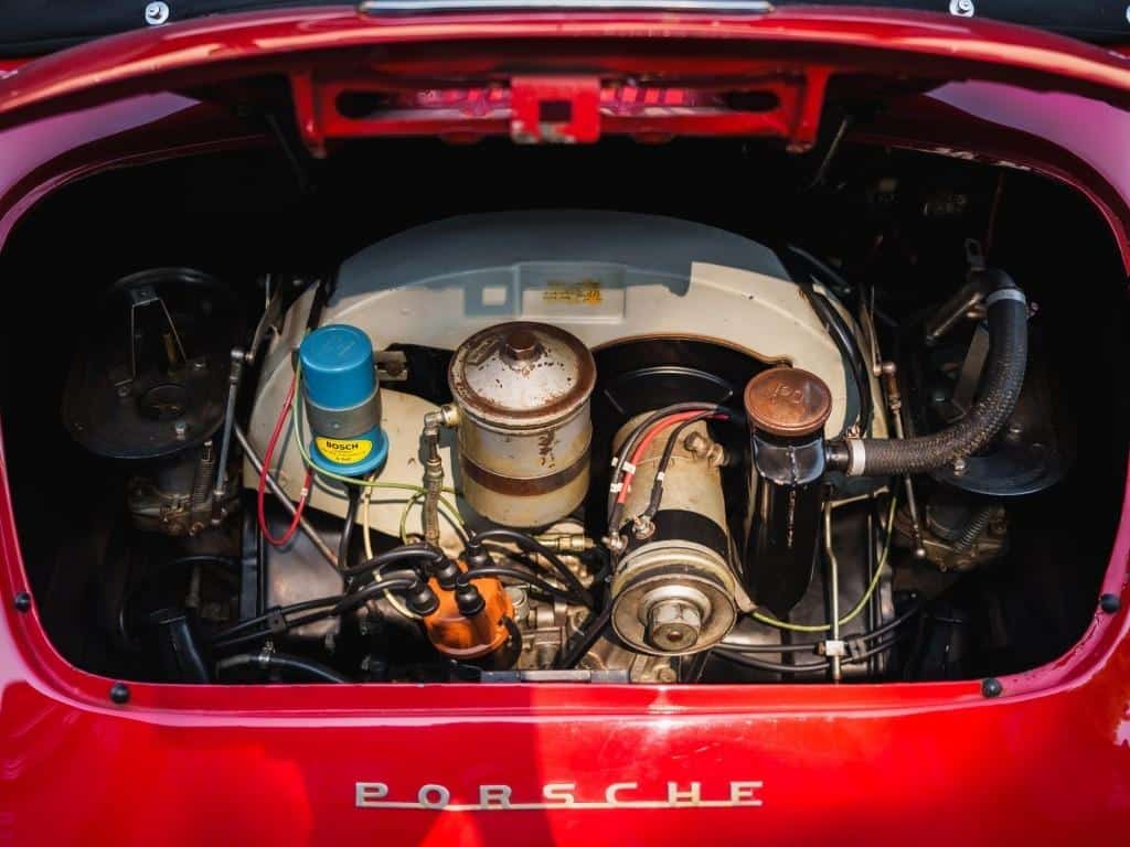 PORSCHE 356 Pre A - 1953 vue moteur
