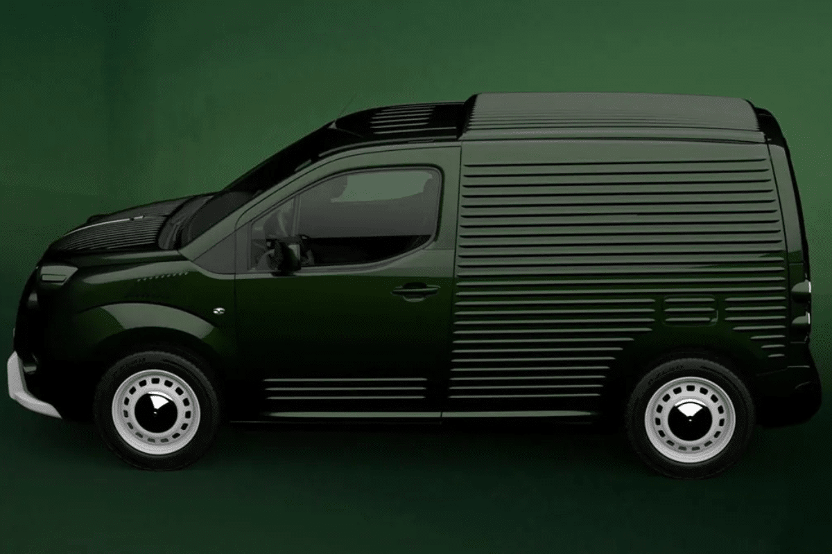 Citroën 2CV vu de profil