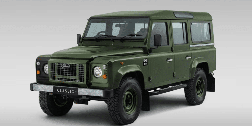 405 ch, V8 et cuir vert : ce Defender Churchill collector n’a plus rien d’un baroudeur rustique et surtout pas le prix