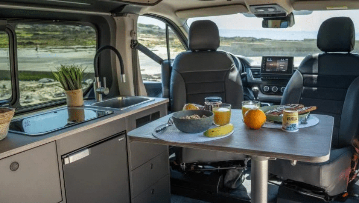 HorizonVan Black Edition - Table de cuisine