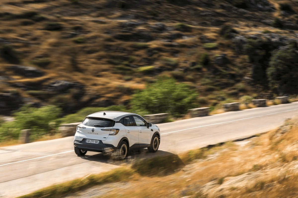 Renault Captur vu arrière
