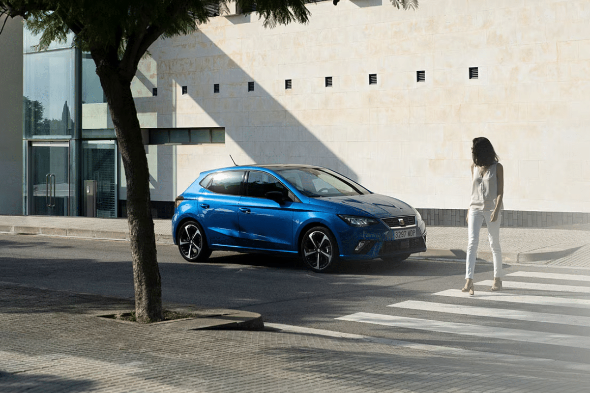 Seat Ibiza vu de profil