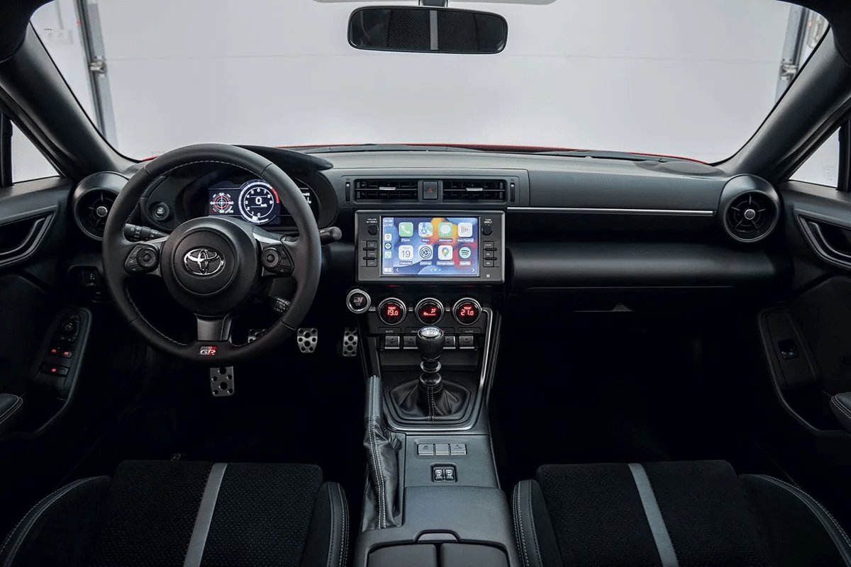 Toyota GR86 design intérieur