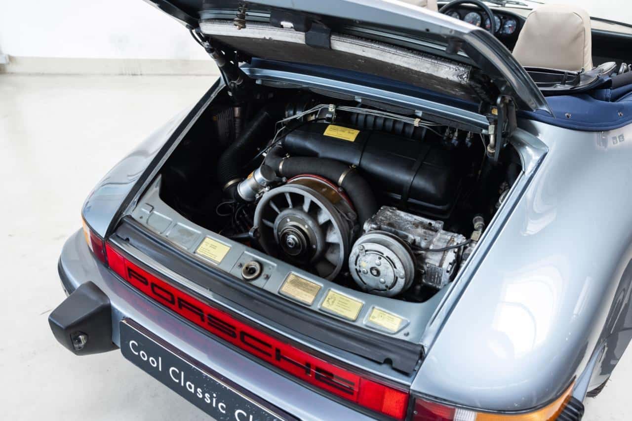 PORSCHE 911 SC 3.0 Cabriolet - 1983 moteur