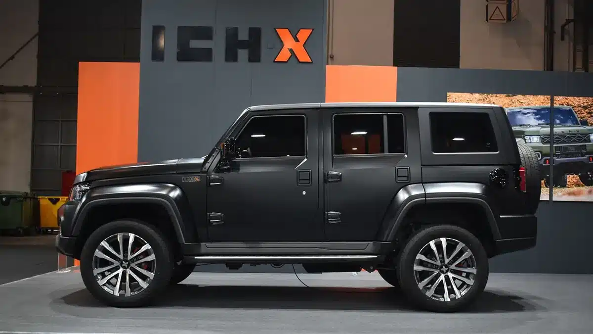 ICH-X K2 vu de côté