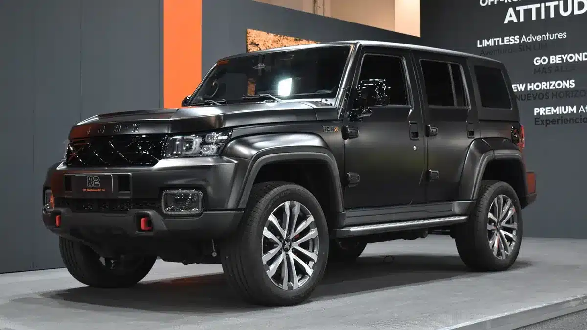 ICH-X K2 vu de côté