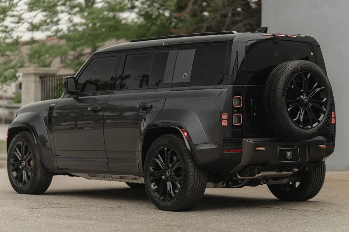 Defender Octa vu arrière