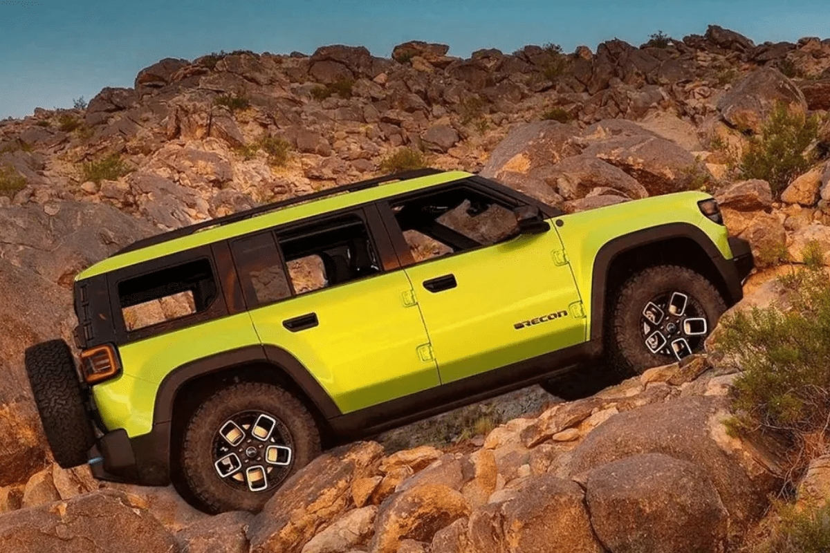 Jeep Recon 2026 vu de profil