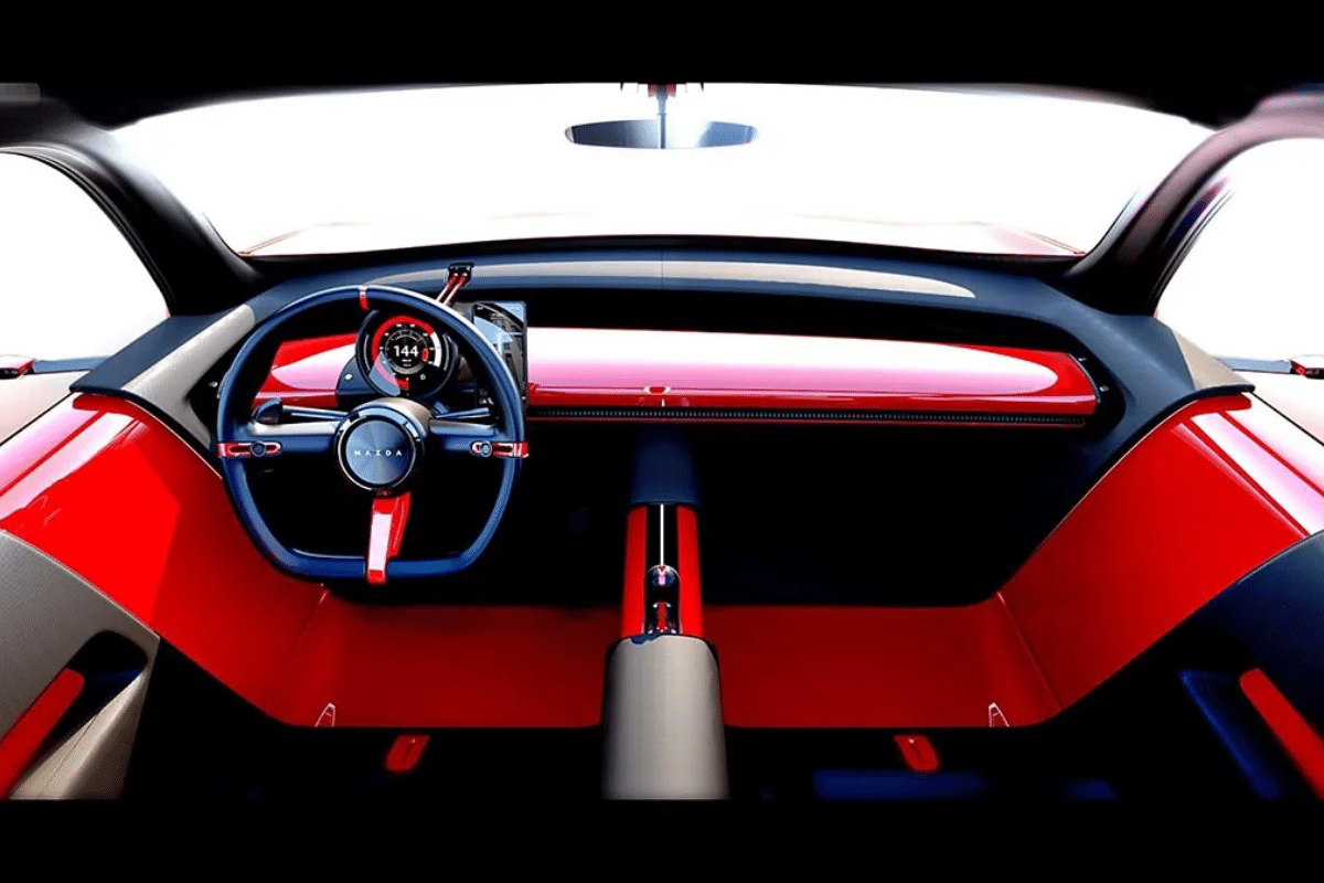 Mazda Vision X-Compact design intérieur