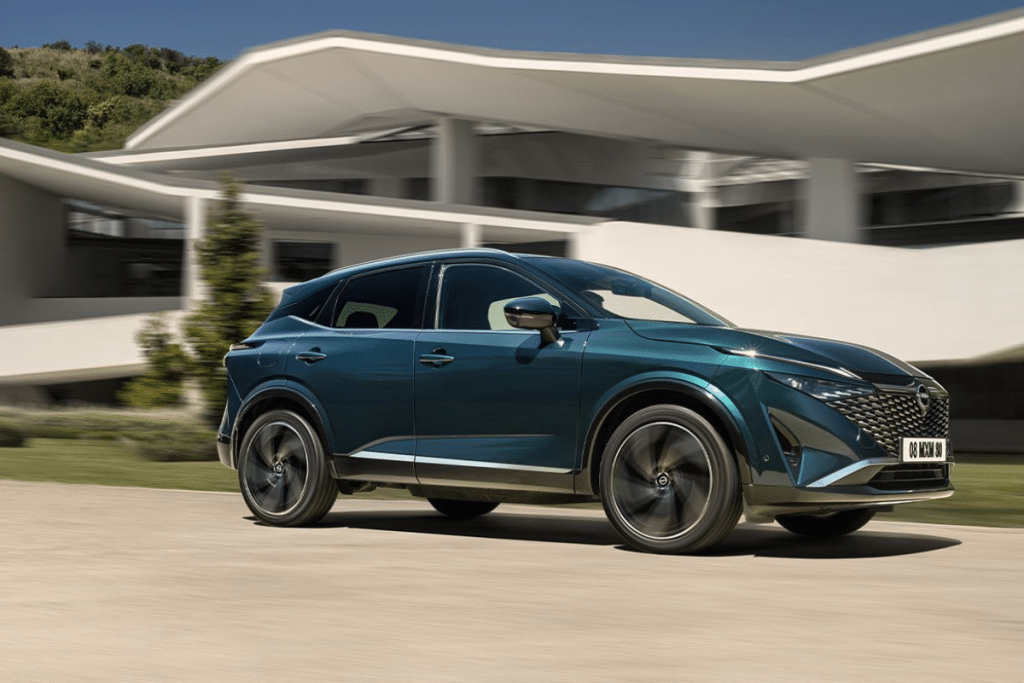 Nissan Qashqai e-Power vue de profil