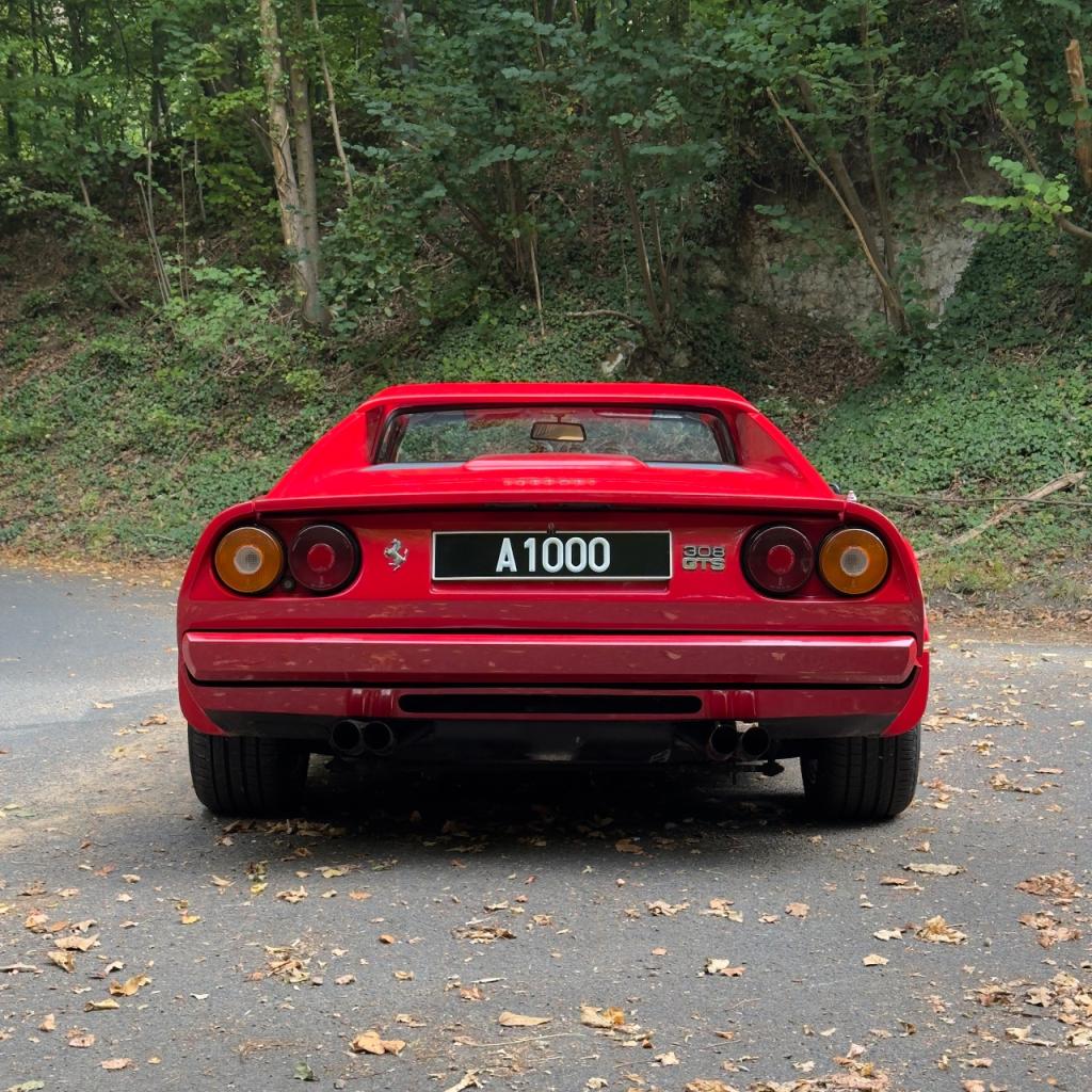 FERRARI 308 GTS - 1978vue arrière