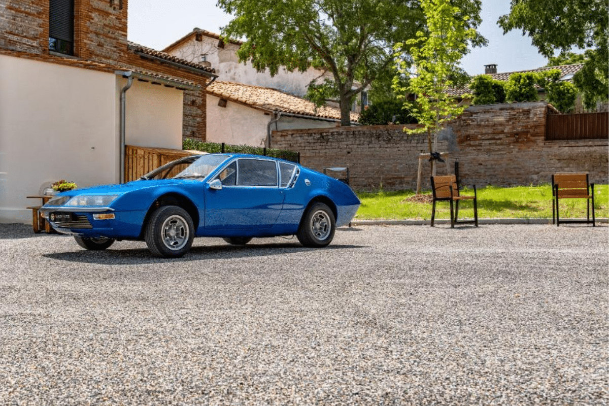 ALPINE RENAULT A310 - 1971 vue de face