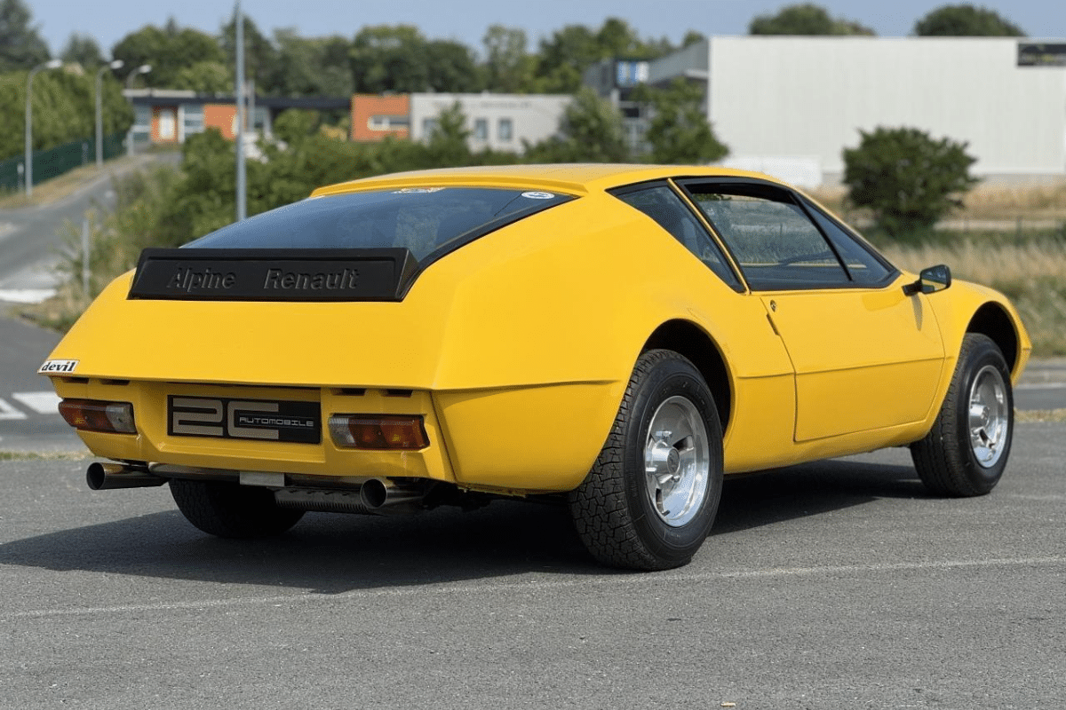 ALPINE RENAULT A310 ALPINE A310 - 1978 vue de derrière