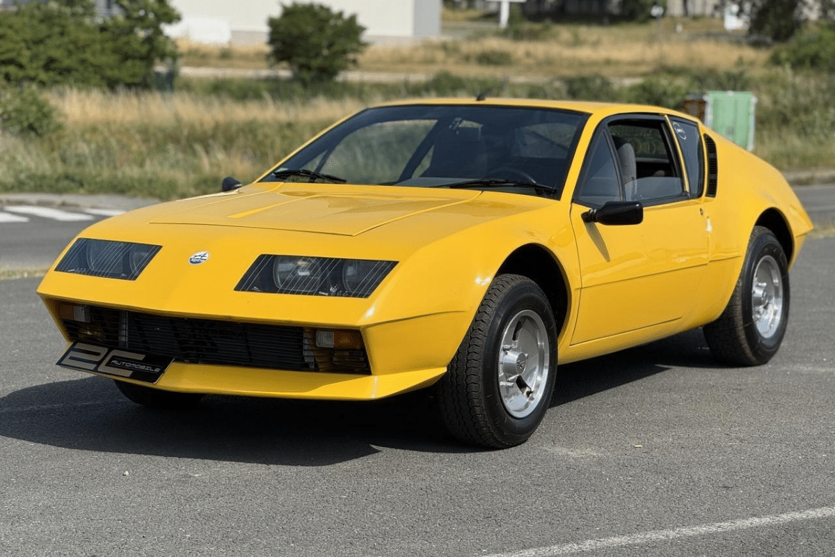 ALPINE RENAULT A310 ALPINE A310 - 1978 vue de face