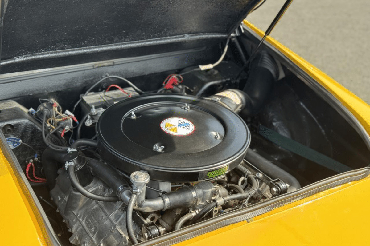 ALPINE RENAULT A310 ALPINE A310 - 1978 vue du moteur