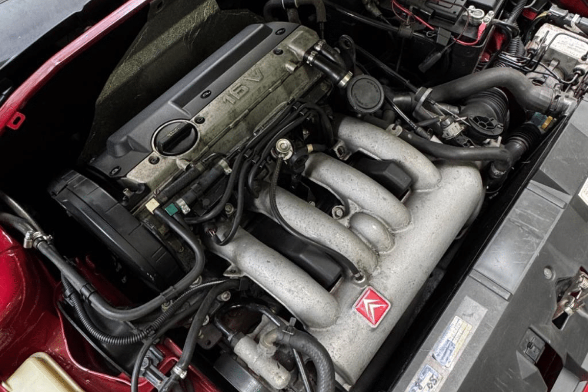 CITROEN ZX 16V 2.0i Pierre Lartigue - 1998 vue moteur