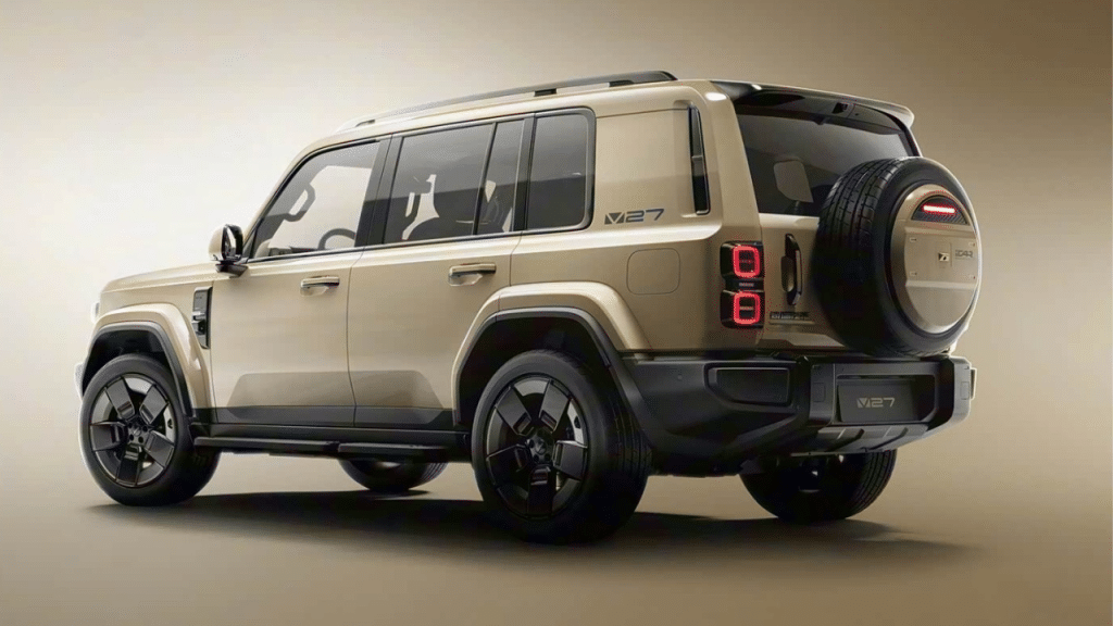 SUV iCaur V27 vue de dos