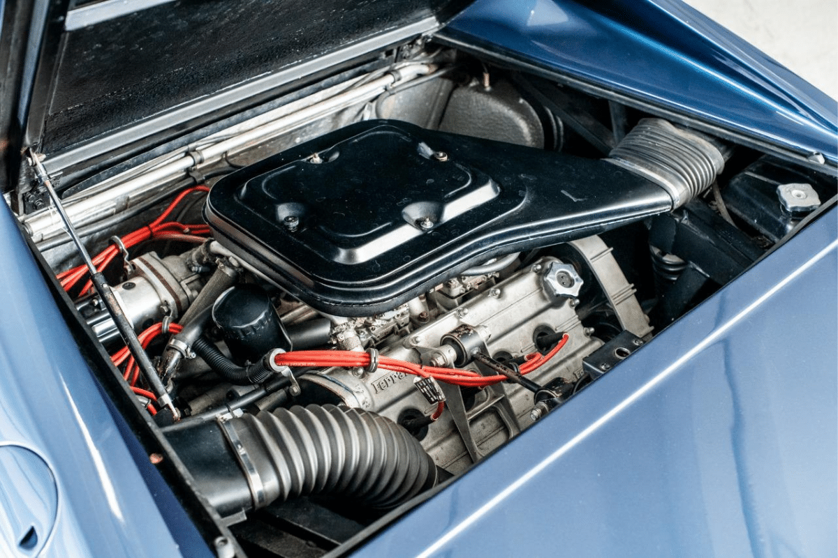 FERRARI 308 DINO 308 GT4 - 1976 vue moteur