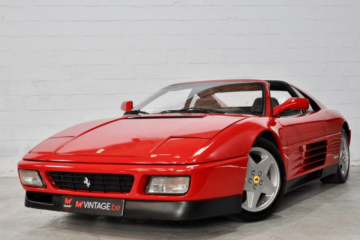 FERRARI 348 TS - 1990 vue de face