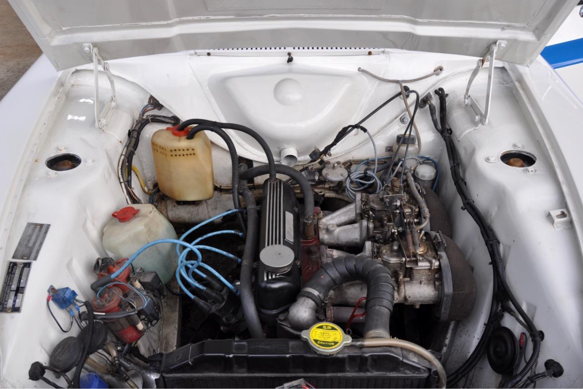 FORD Cortina GT - 1965 vue de moteur