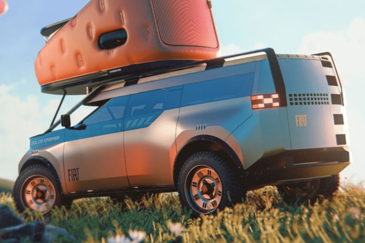 Fiat Dolce Camper vu de profil