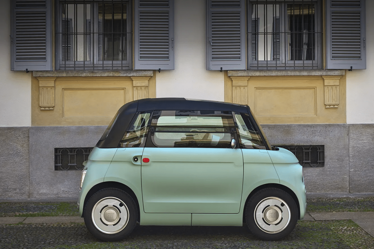 Fiat Topolino vue de profil
