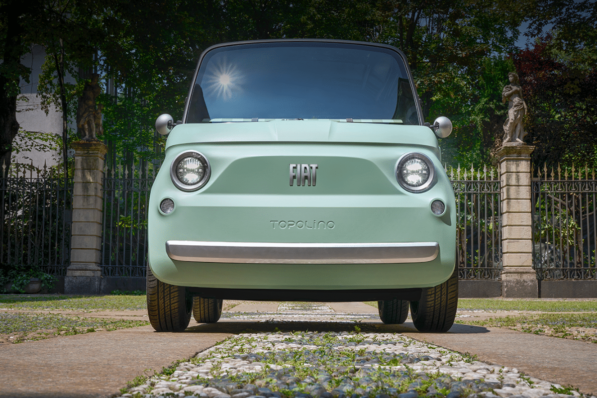 Fiat Topolino vue de face