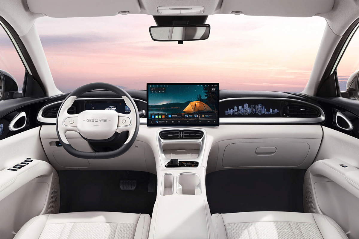 Geely EX2 design intérieur