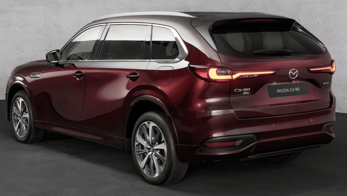 Le grand Mazda CX-80 © Mazda