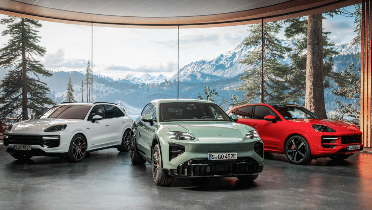 Porsche - Porsche Cayenne électrique