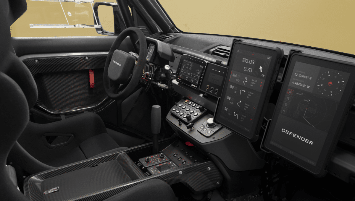 Land Rover - Defender Dakar D7X-R - Tableau de bord
