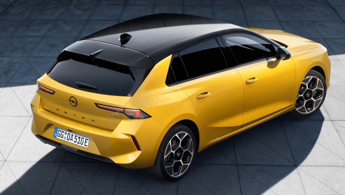 Opel Astra restylée