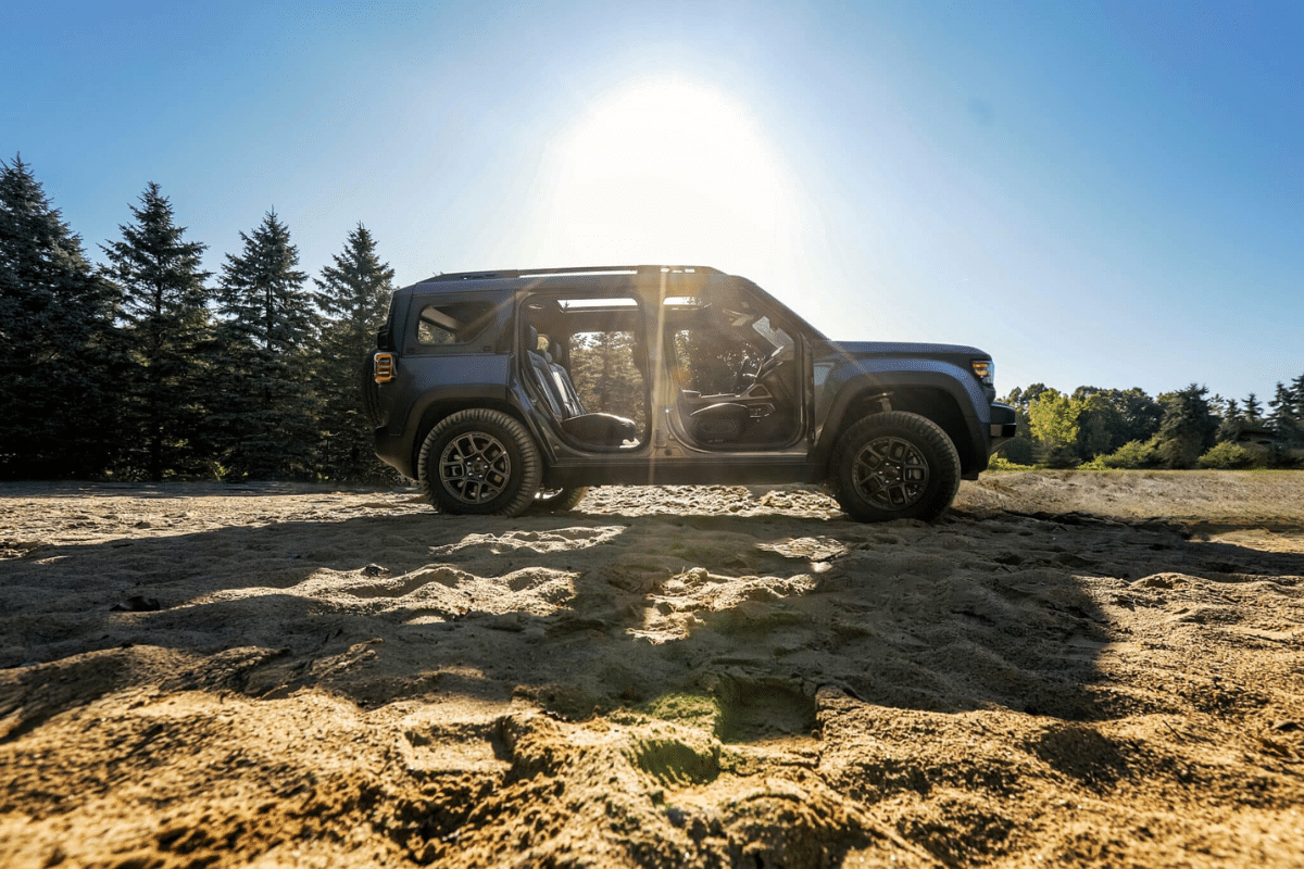 Jeep Recon vu de profil