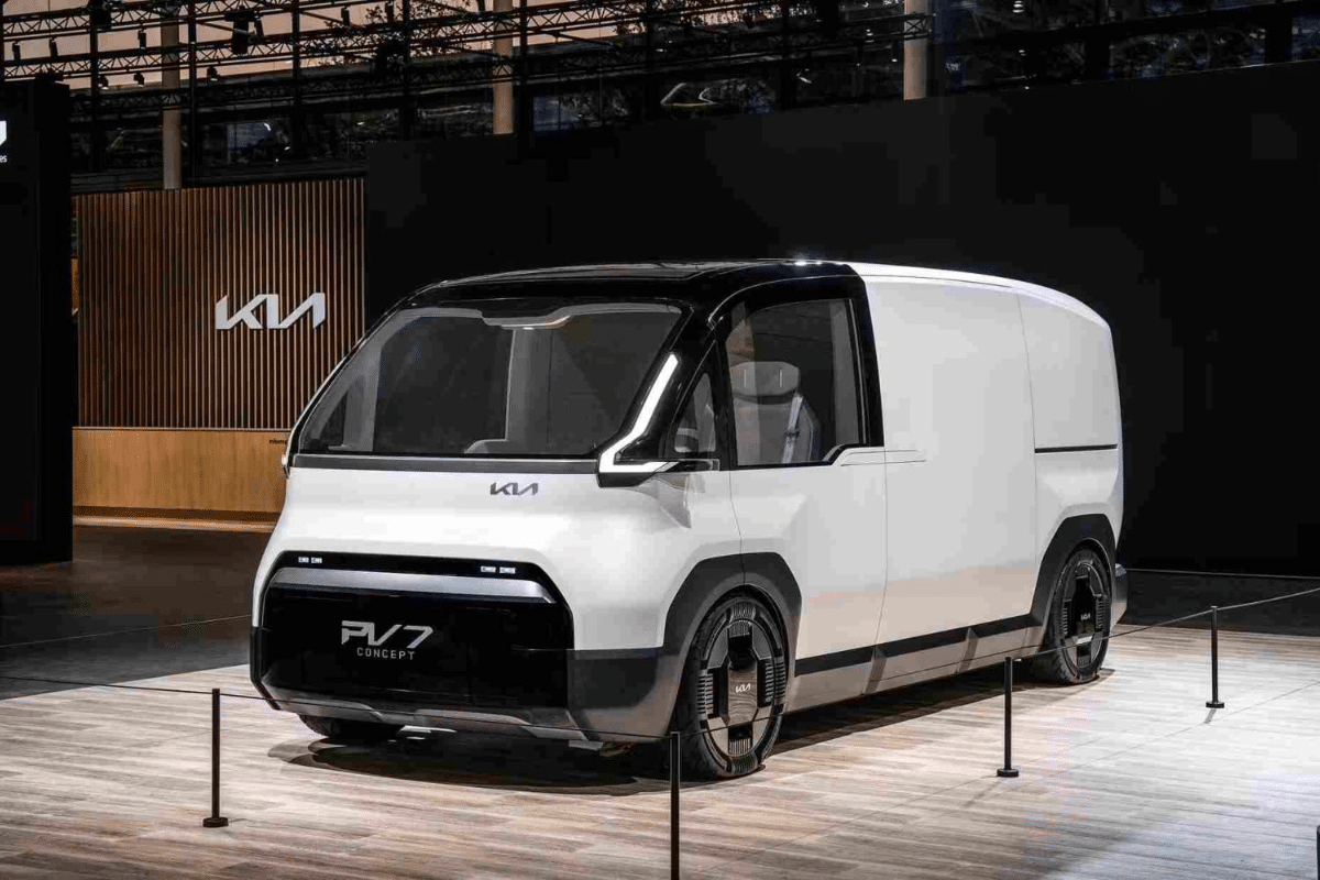 Kia PV7 design extérieur