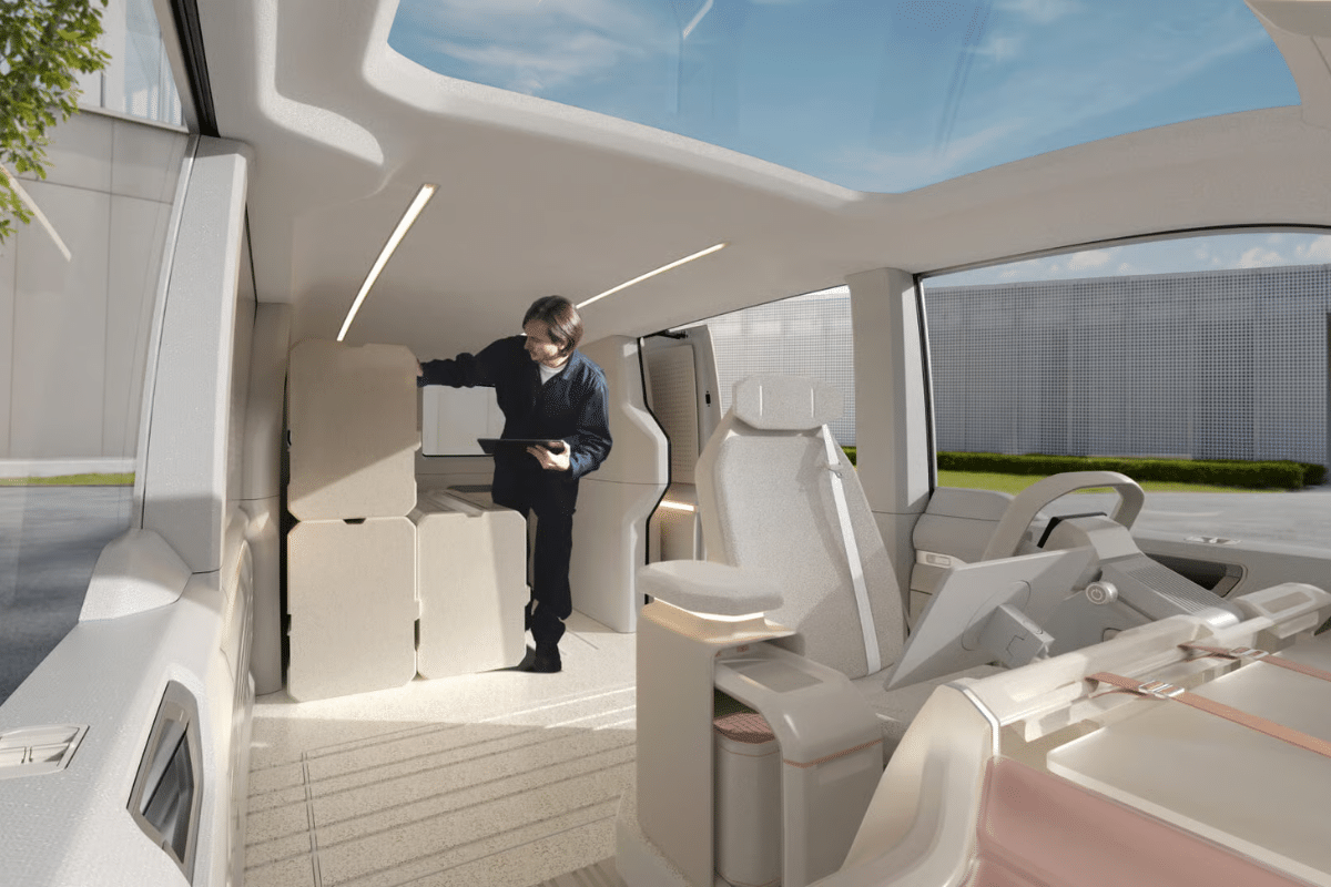 Kia PV7 design intérieur