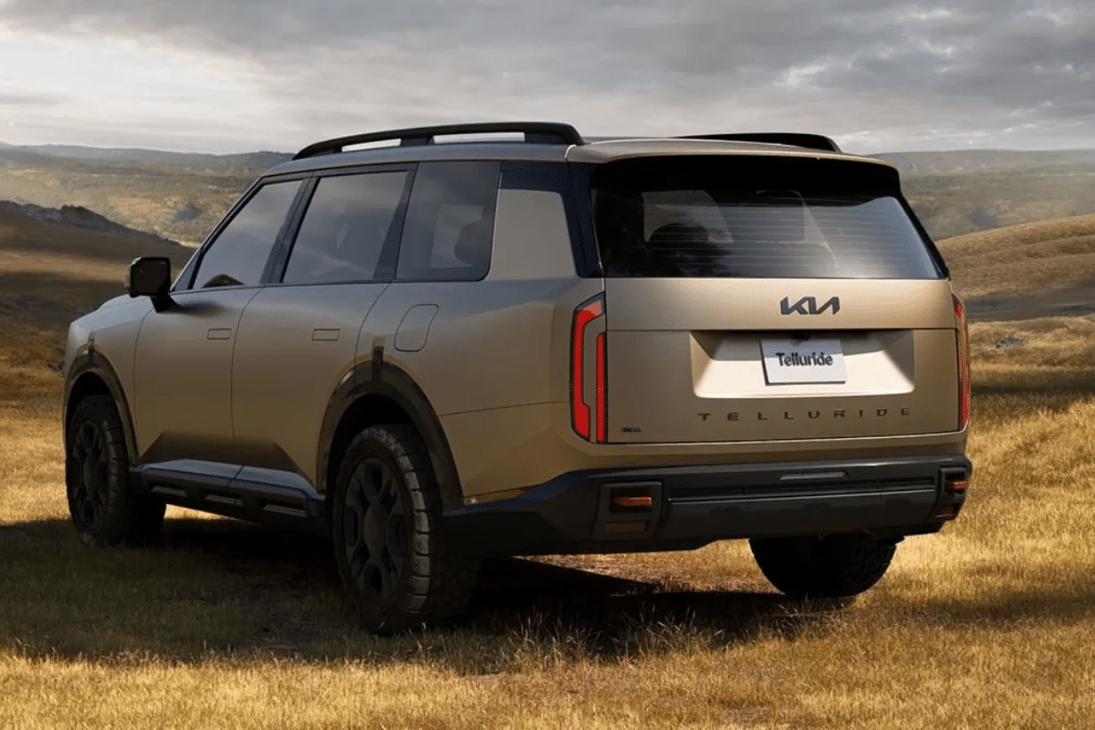 Kia Telluride 2026 vue de derrière